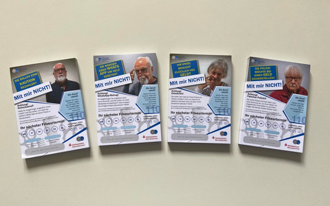 POL-RBK: Wermelskirchen / Rhein.-Berg. Kreis - Kriminalprävention wird von der Sparkasse Wermelskirchen und der Friseurinnung unterstützt - Foto: presseportal.de