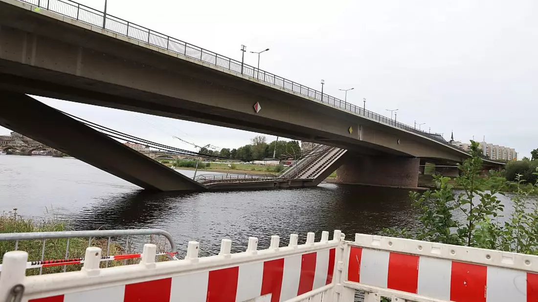 Einsturz der Carolabrücke (Archiv) - Bild: über dts Nachrichtenagentur