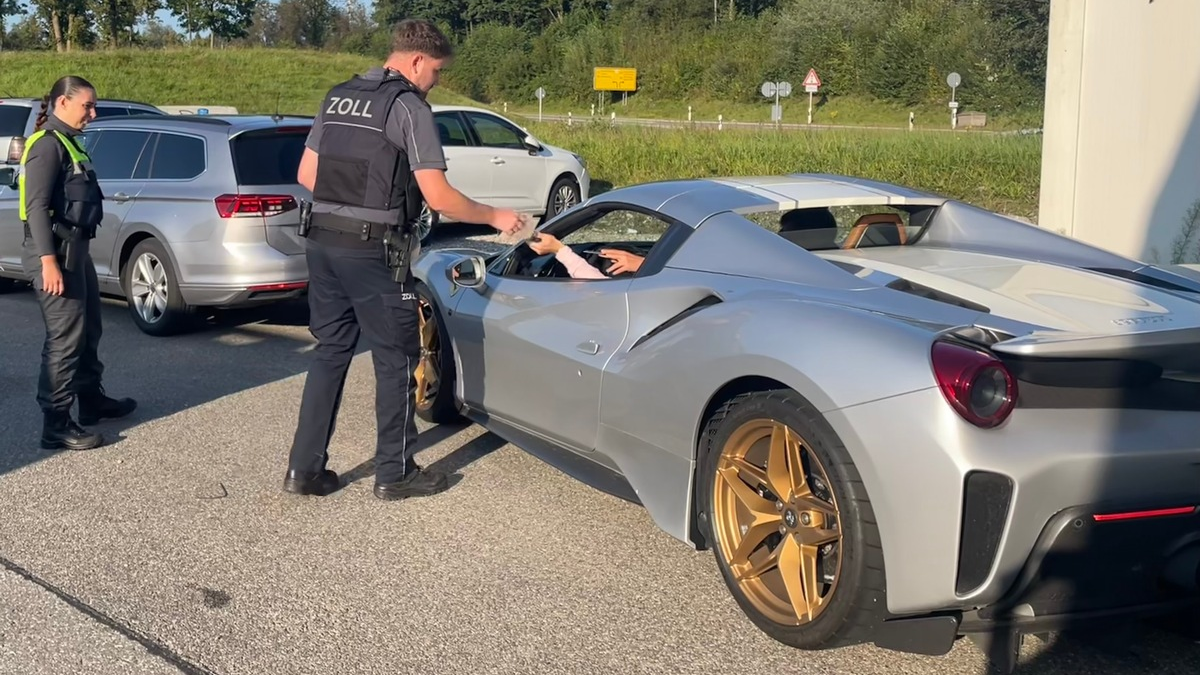 HZA-UL: Zollkontrollen im Grenzgebiet / Verkehrskontrollen an Grenzübergängen decken zahlreiche Verstöße auf - Foto: presseportal.de
