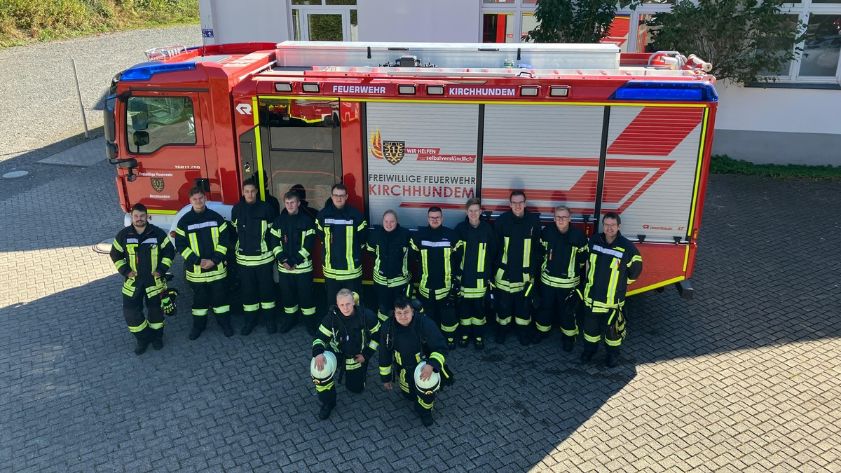 FW-OE: Interkommunaler Atemschutzgeräteträger-Lehrgang 2024 erfolgreich beendet - Foto: presseportal.de