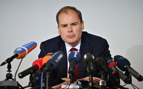 AfD-Parlamentsgeschäftsführer Braga schließt Kompromiss bei Landtagspräsidenten-Wahl nicht aus - Foto: Martin Schutt/dpa