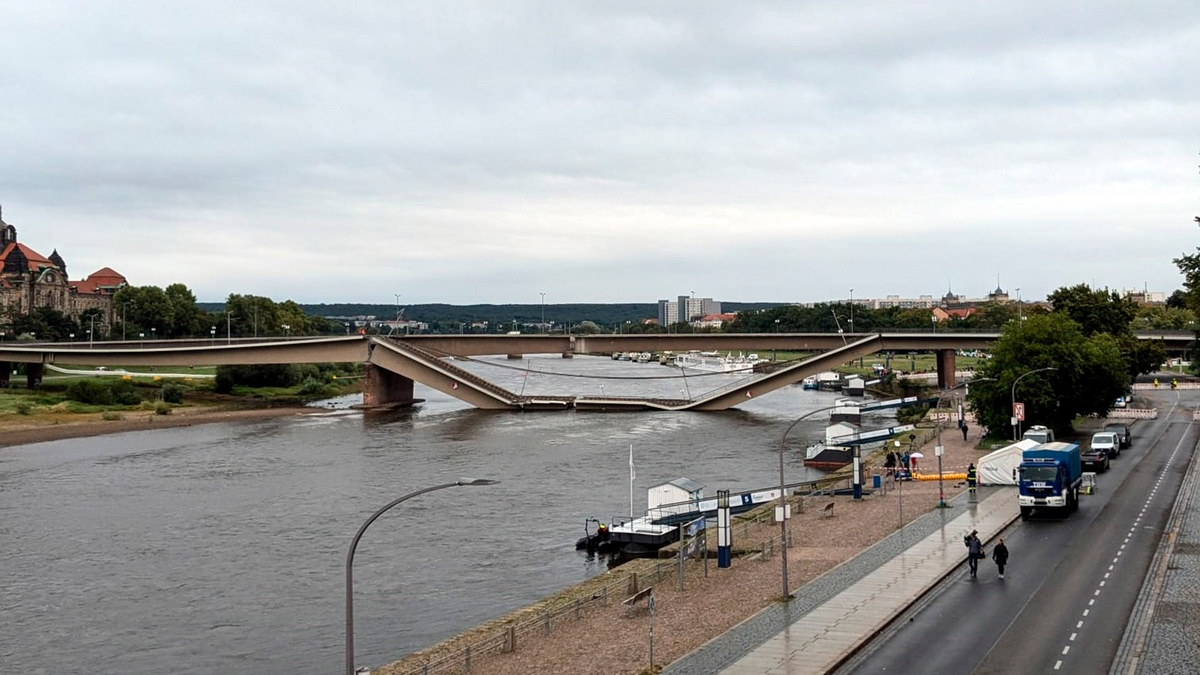 MDR „Exakt – Die Story“ über den Brückeneinsturz von Dresden - Foto: presseportal.de
