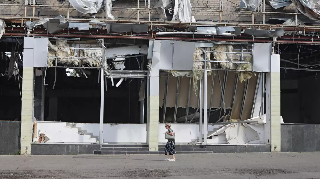 Frontnahe Städte wie Kramatorsk im ukrainischen Gebiet Donezk geraten regelmäßig unter russischen Beschuss. (Archivbild) - Bild: -/Ukrinform/dpa