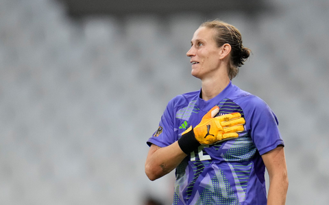 Darf auch bei der EM ran: Olympia-Heldin Ann-Katrin Berger. - Foto: Julio Cortez/AP/dpa