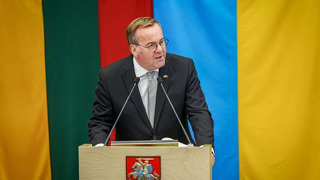 Verteidigungsminister Pistorius besucht aktuell Litauen und Polen. - Bild: Kay Nietfeld/dpa