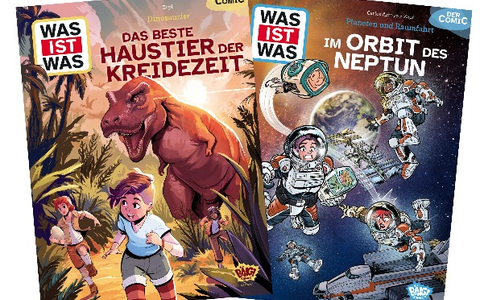 Clever mit Comics: WAS IST WAS Wissen - erstmals als Abenteuer-Comic! - Foto: presseportal.de