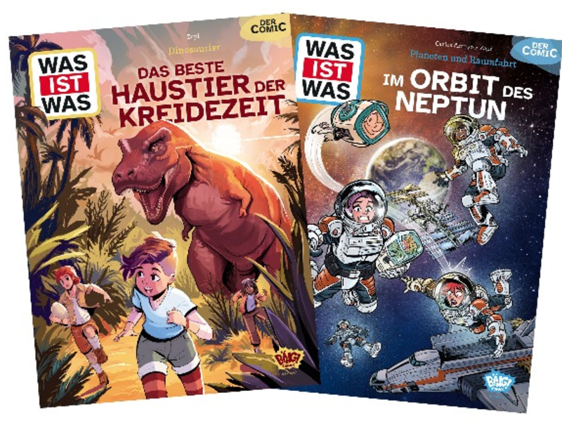 Clever mit Comics: WAS IST WAS Wissen - erstmals als Abenteuer-Comic! - Foto: presseportal.de
