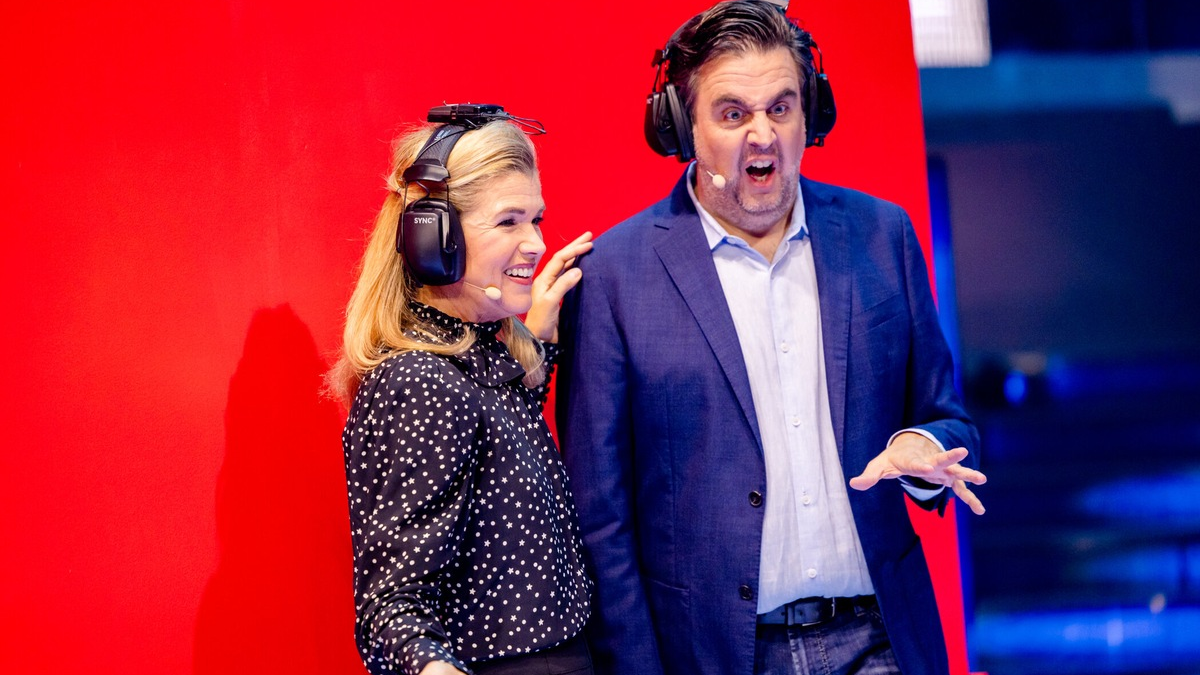 Anke Engelke Bastian Pastewka Joko und Klaas gegen ProSieben 2024.2 - Foto: Joyn/Nadine Rupp, presseportal.de
