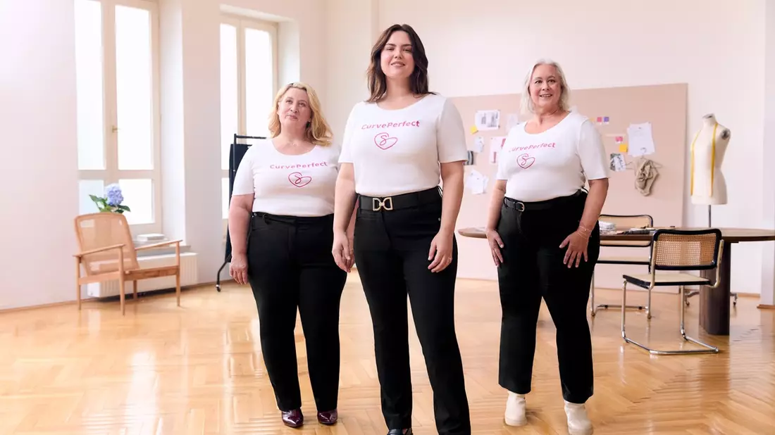 Die perfekte Hose von Curvys für Curvys / Die innovative CurvePerfect Hose von sheego-Kundinnen entwickelt - Bild: presseportal.de