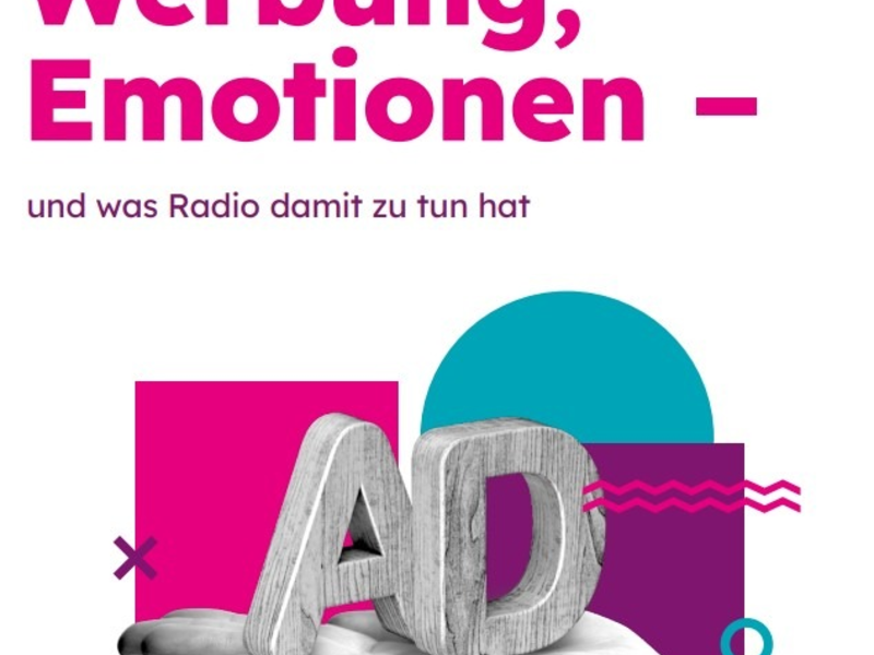 Neues Whitepaper der Radiozentrale Marken, Werbung, Emotionen - und was Radio damit zu tun hat beleuchtet, wie die emotionale Kraft des Radios für einen starken Markenaufbau genutzt werden kann - Foto: presseportal.de