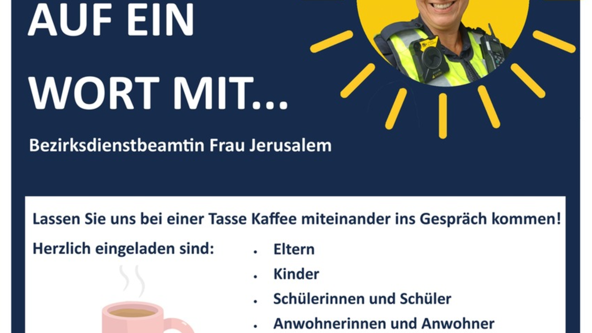 POL-DN: Auf ein Wort mit... - Foto: presseportal.de