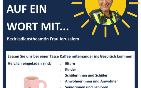 POL-DN: Auf ein Wort mit... - Foto: presseportal.de