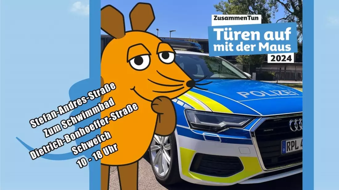 POL-PDTR: Türen auf mit der Maus - Tag der offenen Türen bei den Schweicher Einsatzkräften - Bild: presseportal.de