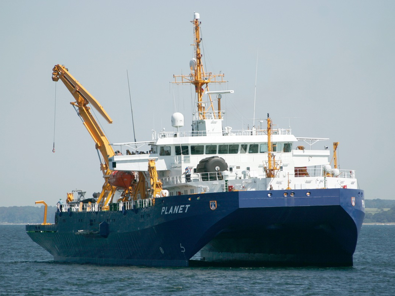 Forschungsschiff Planet wird Führungsschiff in der Ägäis - Foto: presseportal.de
