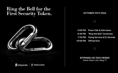 AVISO Pressegespräch & „Ring the Bell“ – Bitpanda x Steelcoin - Foto: presseportal.de