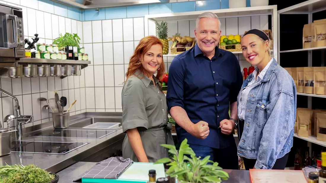 Yvonne Fries Alexander Herrmann Mona Hiermaier The Taste on Tour - Duell der Löffel - Bild: Seven.One/Benedikt Müller, presseportal.de