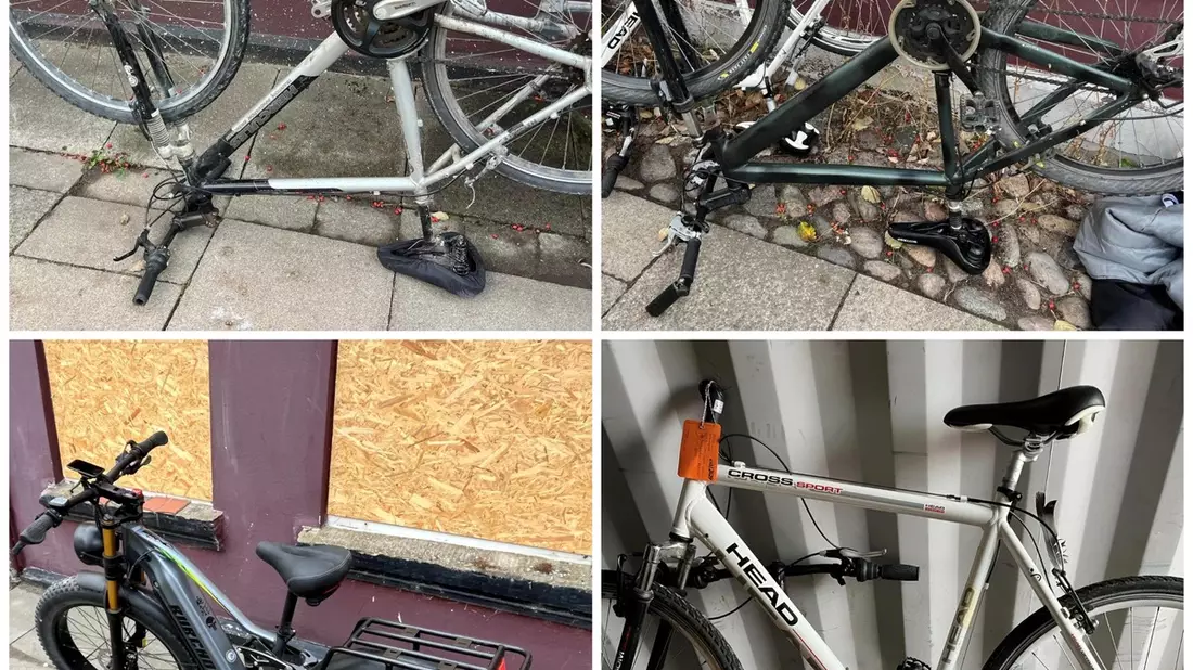 POL-HL: OH-Fehmarn / Eigentümer von vier Fahrrädern gesucht - Bild: presseportal.de