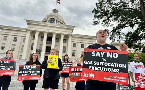Zum zweiten Mal ist in den USA ein Mensch mithilfe von Stickstoff hingerichtet worden. Die Methode ist umstritten. - Foto: Kim Chandler/AP/dpa