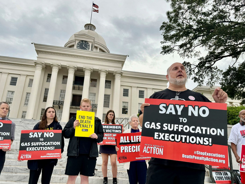 Zum zweiten Mal ist in den USA ein Mensch mithilfe von Stickstoff hingerichtet worden. Die Methode ist umstritten. - Foto: Kim Chandler/AP/dpa