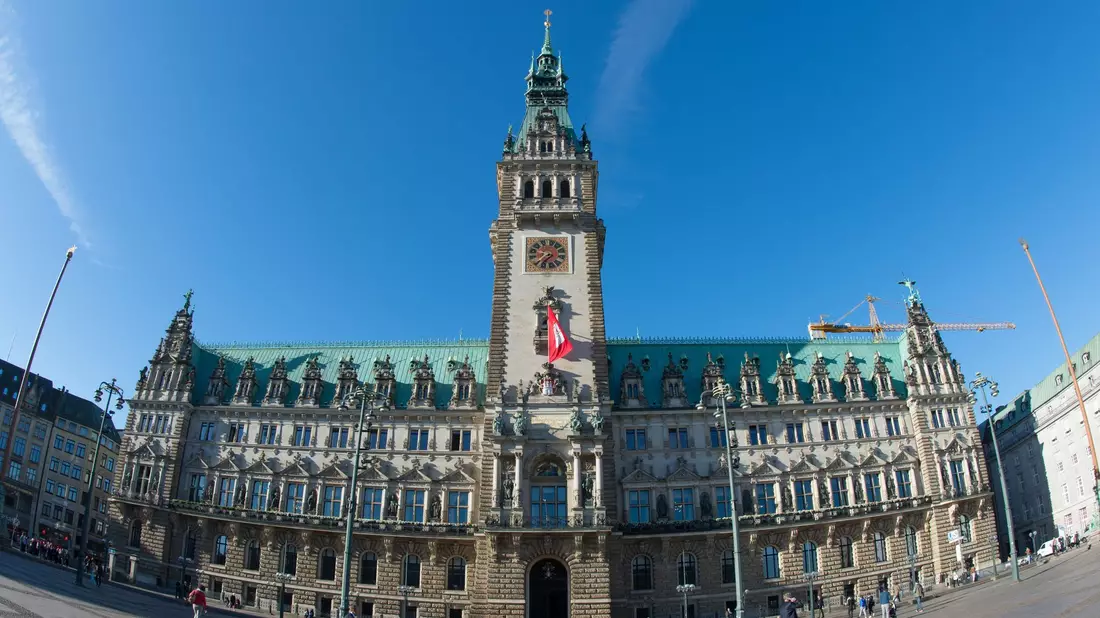 FDP und BSW ziehen nicht in die Bürgerschaft im Rathaus ein.  - Bild: Daniel Reinhardt/dpa