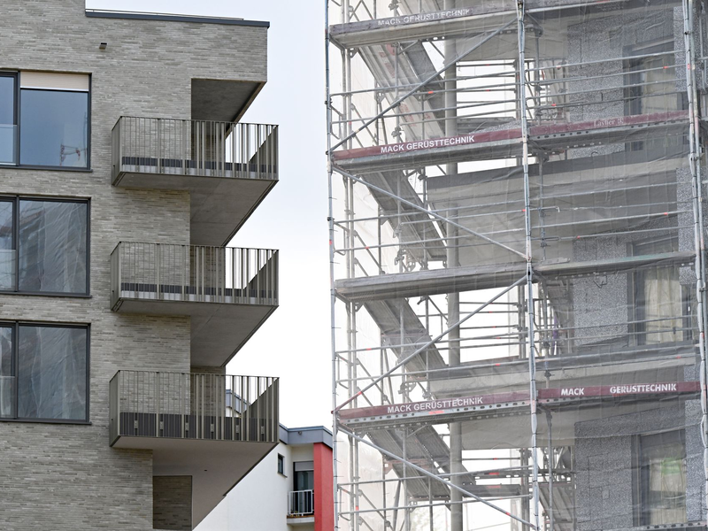 Der Wohnungsbau braucht nach Ansicht des Bundesverbands Baustoff-Fachhandel wieder verlässliche Bedingungen. (Archivbild) - Foto: Bernd Weißbrod/dpa