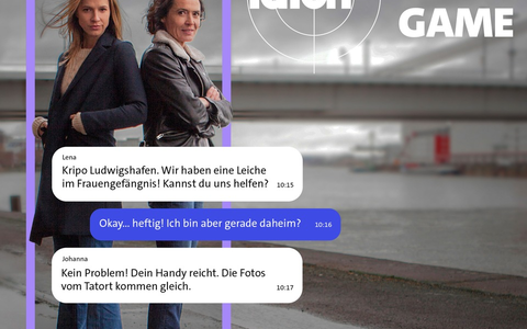 Rätseln mit Lena Odenthal: Tatort-Game 2 des SWR - Foto: presseportal.de
