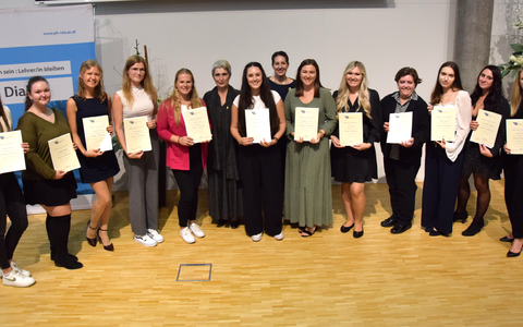 Absolventinnen Lerncoaching - Foto: PH NÖ / Fikisz über pressetext.de