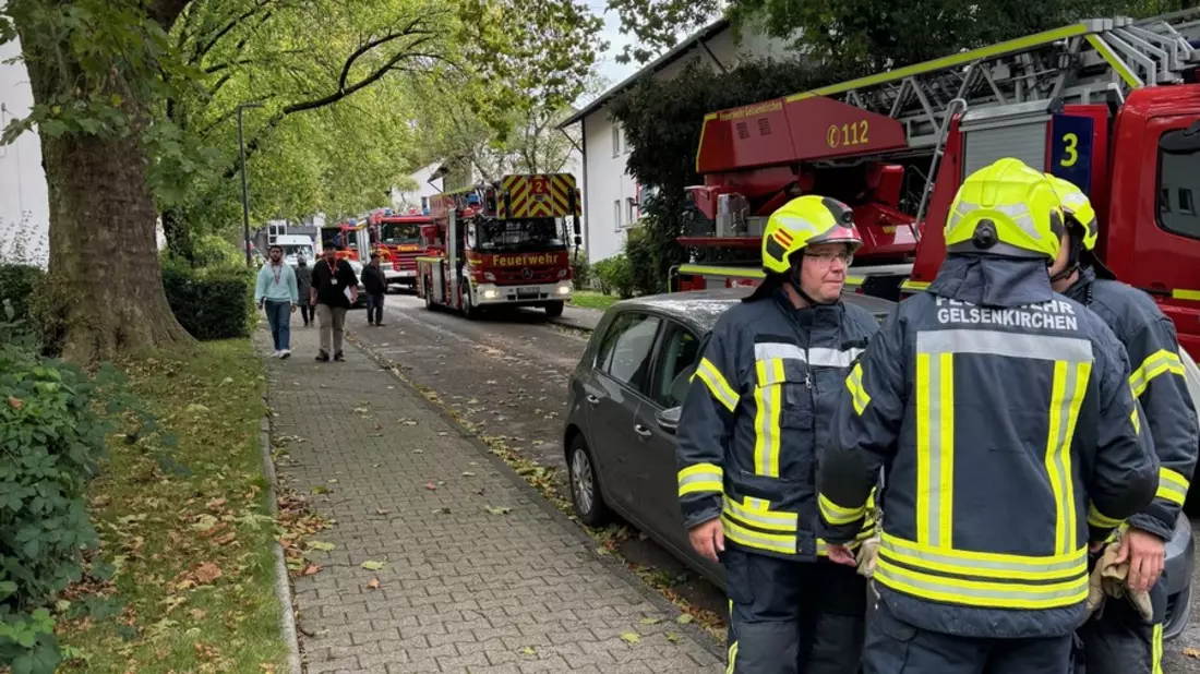 FW-GE: Wohnungsbrand in Gelsenkirchen Horst - Eine verletzte Person - Bild: presseportal.de