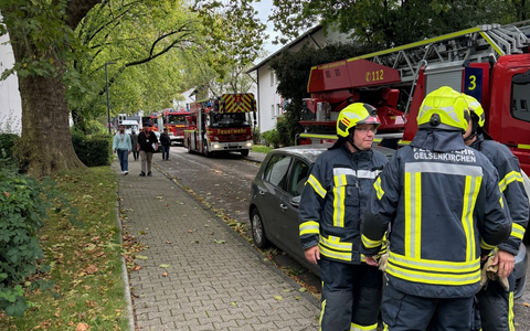 FW-GE: Wohnungsbrand in Gelsenkirchen Horst - Eine verletzte Person - Foto: presseportal.de
