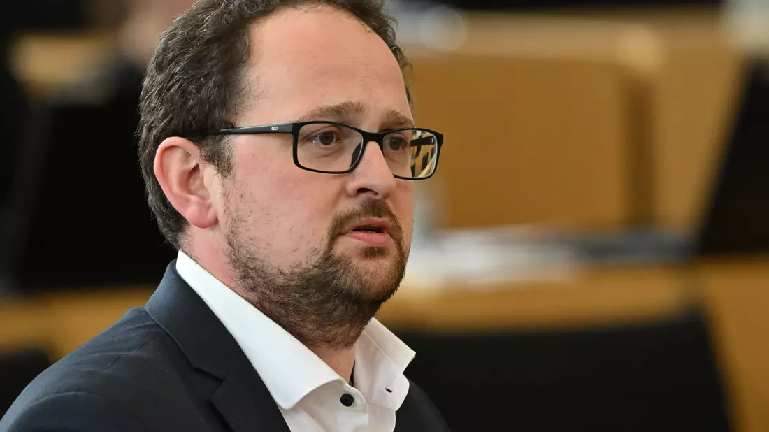 Der CDU-Abgeordnete Thadäus König ist der neue Präsident des Thüringer Landtags. - Bild: Martin Schutt/dpa