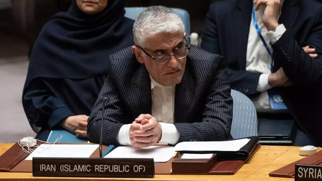 Der Iran fordert eine Dringlichkeitssitzung des UN-Sicherheitsrats. - Bild: Yuki Iwamura/FR171758 AP/dpa