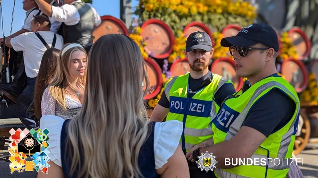 Bundespolizeidirektion München: Bundespolizei zieht positive Halbzeitbilanz des Einsatzes zum 189. Münchner Oktoberfest - Bild: presseportal.de