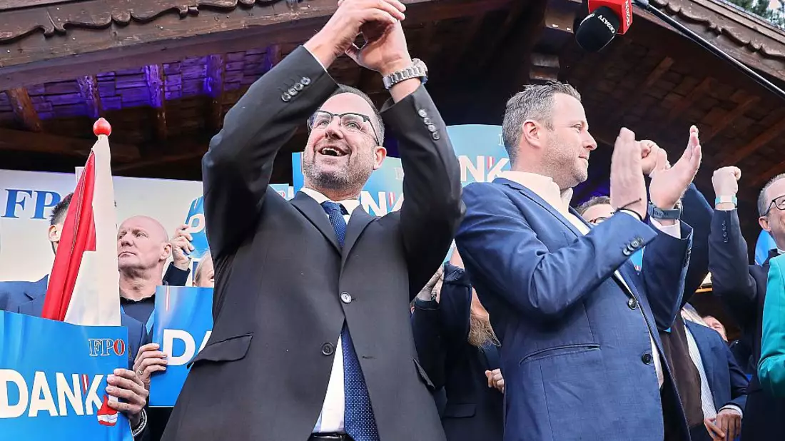 FPÖ-Wahlparty am 29.09.2024 - Bild: über dts Nachrichtenagentur