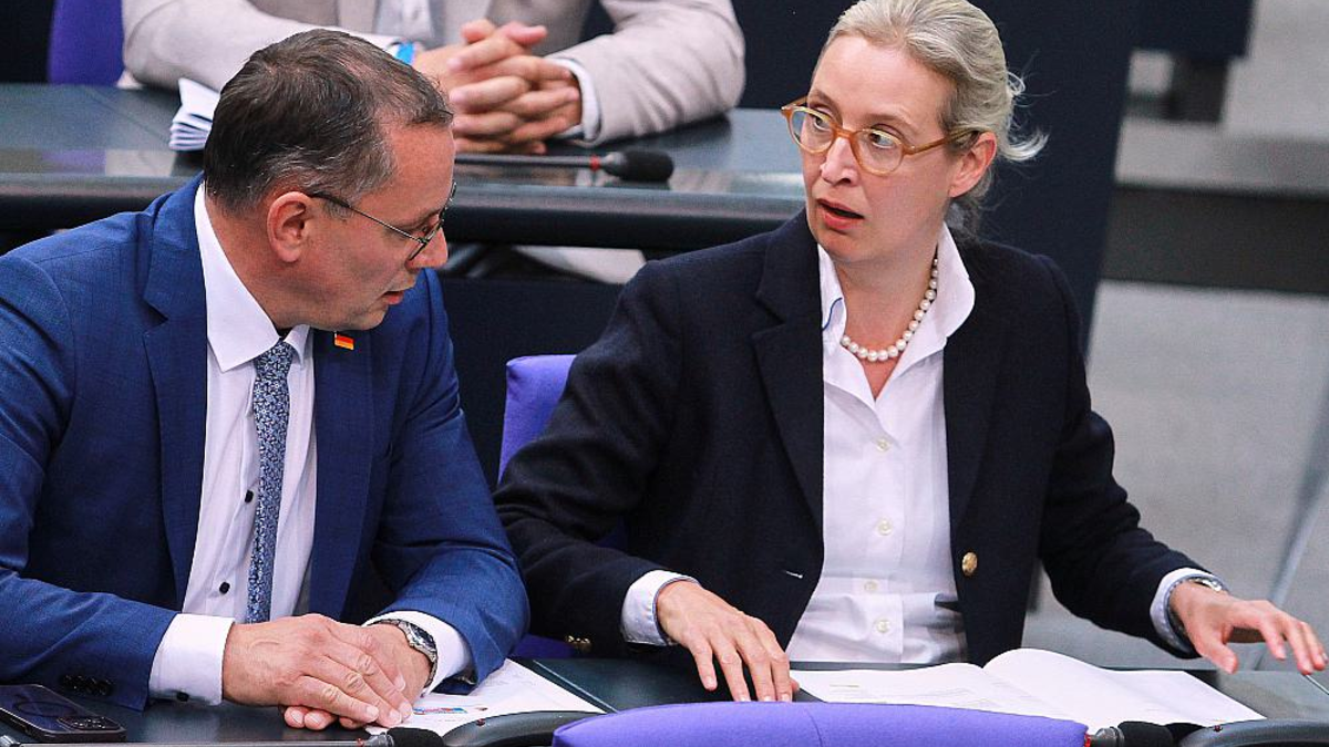 Tino Chrupalla und Alice Weidel (Archiv) - Foto: über dts Nachrichtenagentur