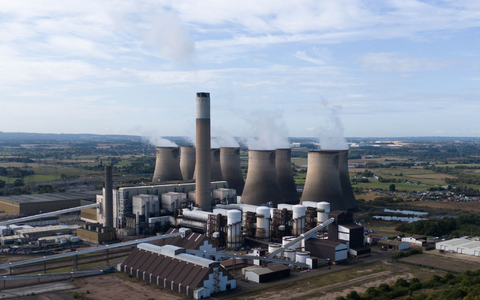 Großbritanniens letztes Kohlekraftwerk in Ratcliffe-on-Soar südwestlich von Nottingham wird geschlossen. - Foto: Jacob King/PA Wire/dpa