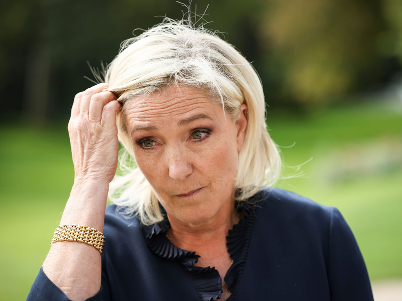 Eine Verurteilung könnte das Antreten von Marine Le Pen bei der Präsidentschaftswahl 2027 torpedieren. (Archivbild) - Foto: Thomas Padilla/AP/dpa