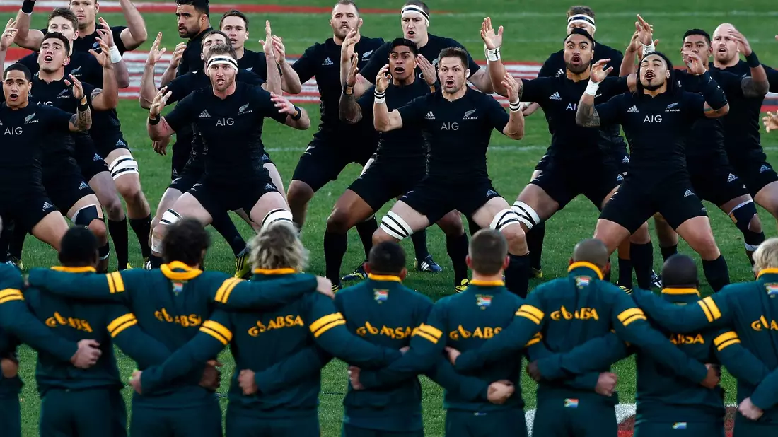 Die «All Blacks» performen vor jedem Spiel einen Haka. (Archivbild) - Bild: picture alliance / dpa