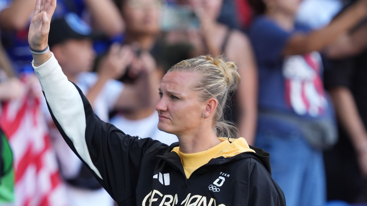 Alexandra Popp: Ende ihrer DFB-Karriere?  - Foto: Marcus Brandt/dpa