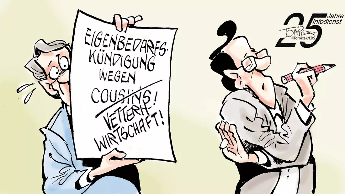 Wer gehört zur Familie? / Eine heikle Frage bei Eigenbedarfskündigungen - Bild: presseportal.de