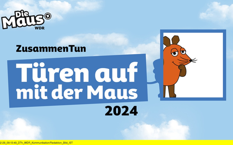 Tag des Teams: „Türen auf mit der Maus“ am 3. Oktober 2024 - Foto: presseportal.de