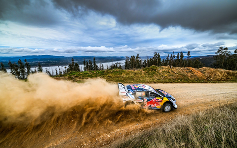 M-Sport Ford kratzt mit dem Puma Hybrid Rally1 bei der WM-Rally Chile erneut an Podestresultat - Foto: presseportal.de