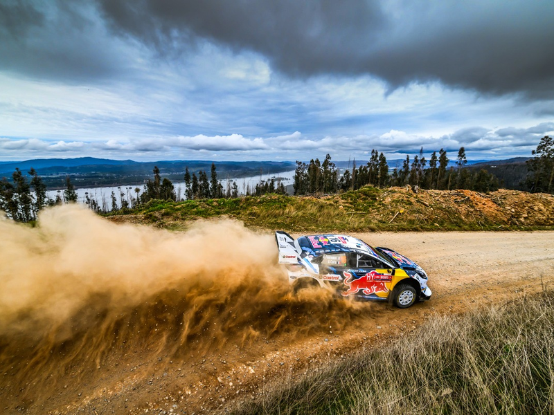 M-Sport Ford kratzt mit dem Puma Hybrid Rally1 bei der WM-Rally Chile erneut an Podestresultat - Foto: presseportal.de