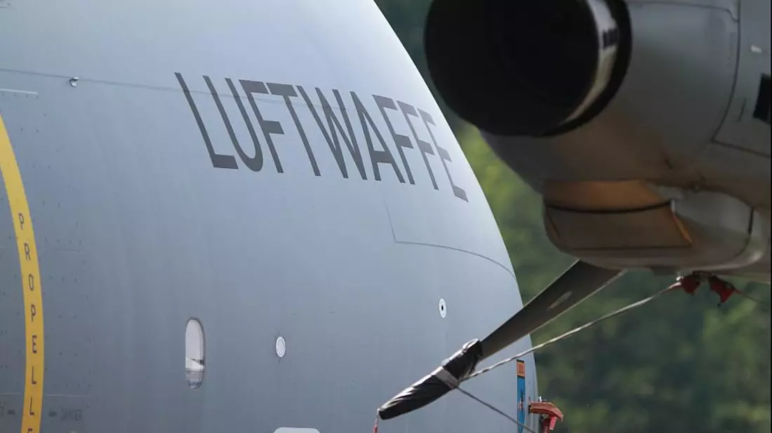 Schriftzug Luftwaffe (Archiv) - Bild: über dts Nachrichtenagentur