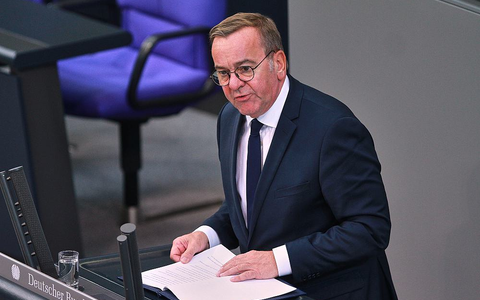 Boris Pistorius am 27.09.2024 im Bundestag - Foto: über dts Nachrichtenagentur