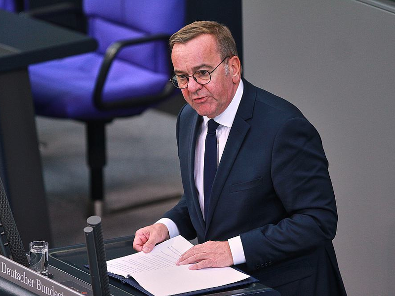 Boris Pistorius am 27.09.2024 im Bundestag - Foto: über dts Nachrichtenagentur