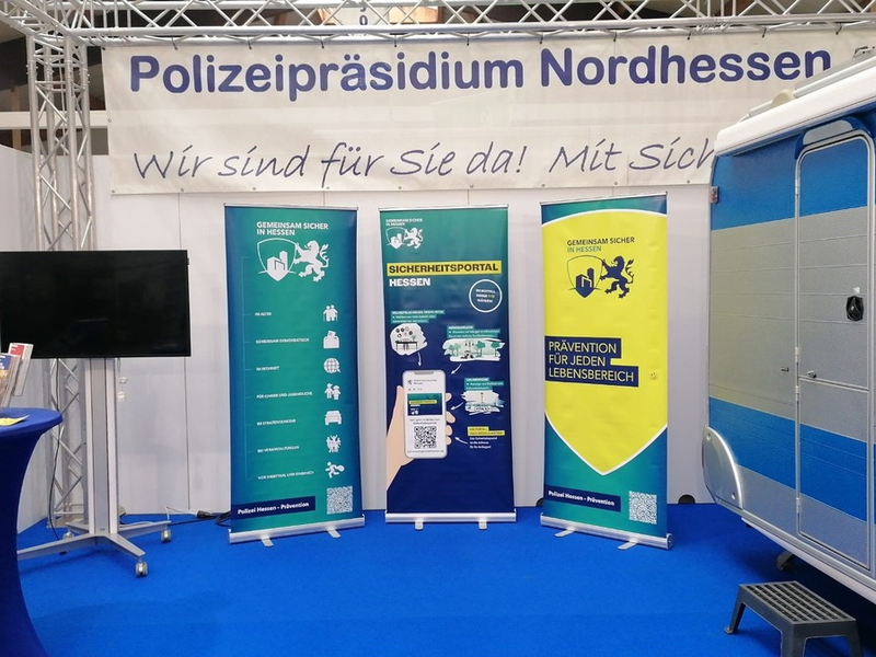 POL-KS: Nordhessische Polizei mit Beratungsstand und Nachwuchswerbung auf Kasseler Herbstausstellung - Foto: presseportal.de