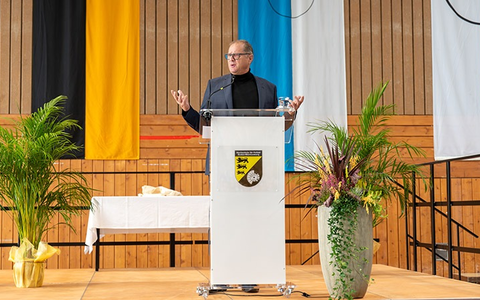POL-HfPolBW: Begrüßung der neuen Studienjahrgänge - Foto: presseportal.de