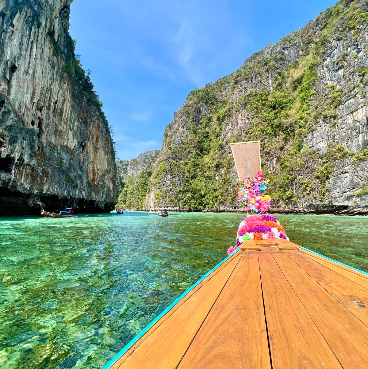 Auch die herrlichen Nachbarbuchten der Maya Bay werden regelmäßig geschlossen. (Archivbild) - Foto: Carola Frentzen/dpa