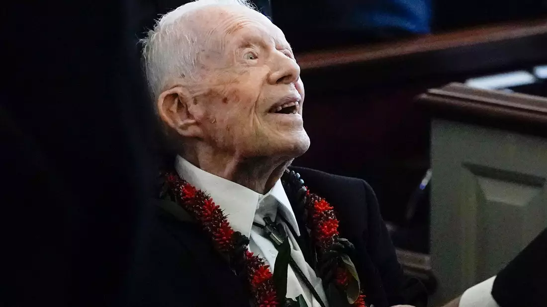 Carter war 77 Jahre mit seiner Ehefrau Rosalynn verheiratet. (Archivbild) - Bild: Alex Brandon/AP Pool/dpa