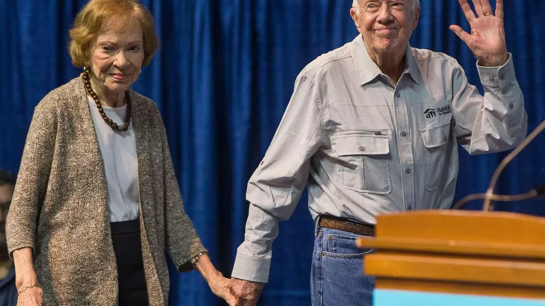 Rosalynn Carter starb vor knapp einem Jahr im Alter von 96 Jahren. (Archivbild) - Bild: Robert Franklin/South Bend Tribune/dpa